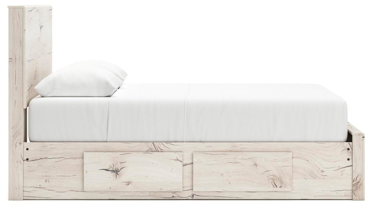 Lawroy  Panel Storage Bed, Dresser And Mirror