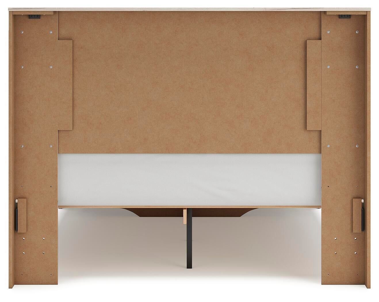 Lawroy  Panel Storage Bed, Dresser, Mirror And Nightstand