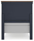Landocken  Panel Bed, Dresser And Mirror
