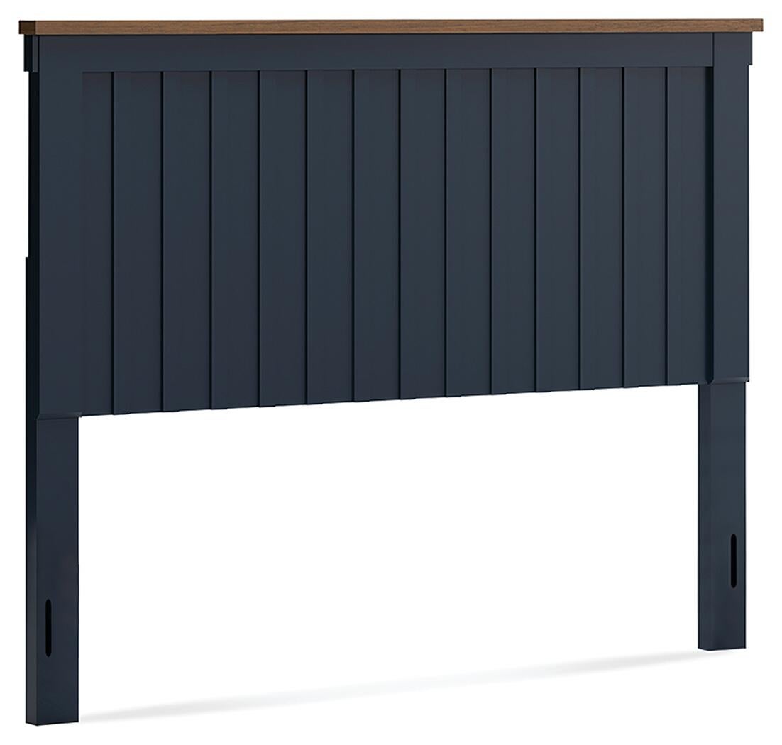 Landocken  Panel Headboard, Dresser, Mirror, Chest And Nightstand