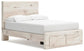 Lawroy  Panel Storage Bed, Dresser And Mirror