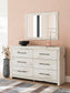 Lawroy  Panel Storage Bed, Dresser And Mirror