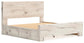 Lawroy  Panel Bed With Storage, Dresser And Mirror