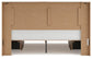 Lawroy  Panel Bed With Storage, Dresser And Mirror