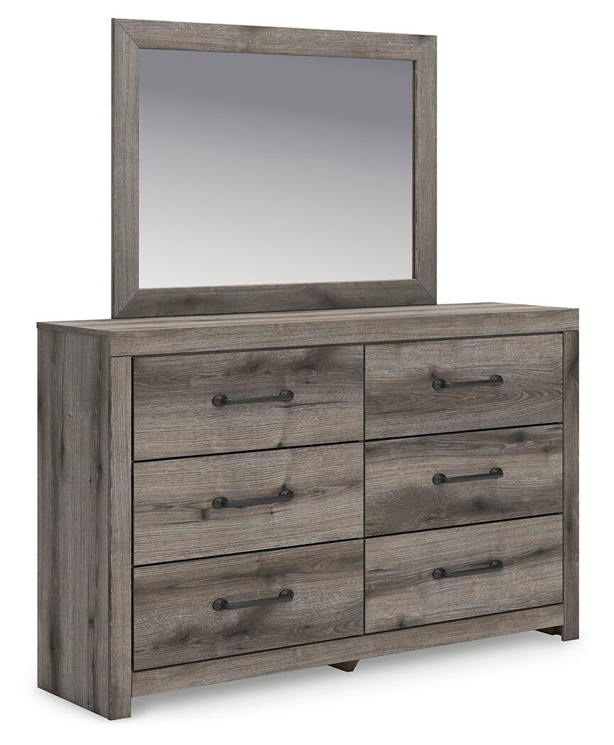 Graystorm  Panel Storage Bed, Dresser, Mirror, Chest And Nightstand