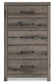 Graystorm  Panel Storage Bed, Dresser, Mirror, Chest And Nightstand