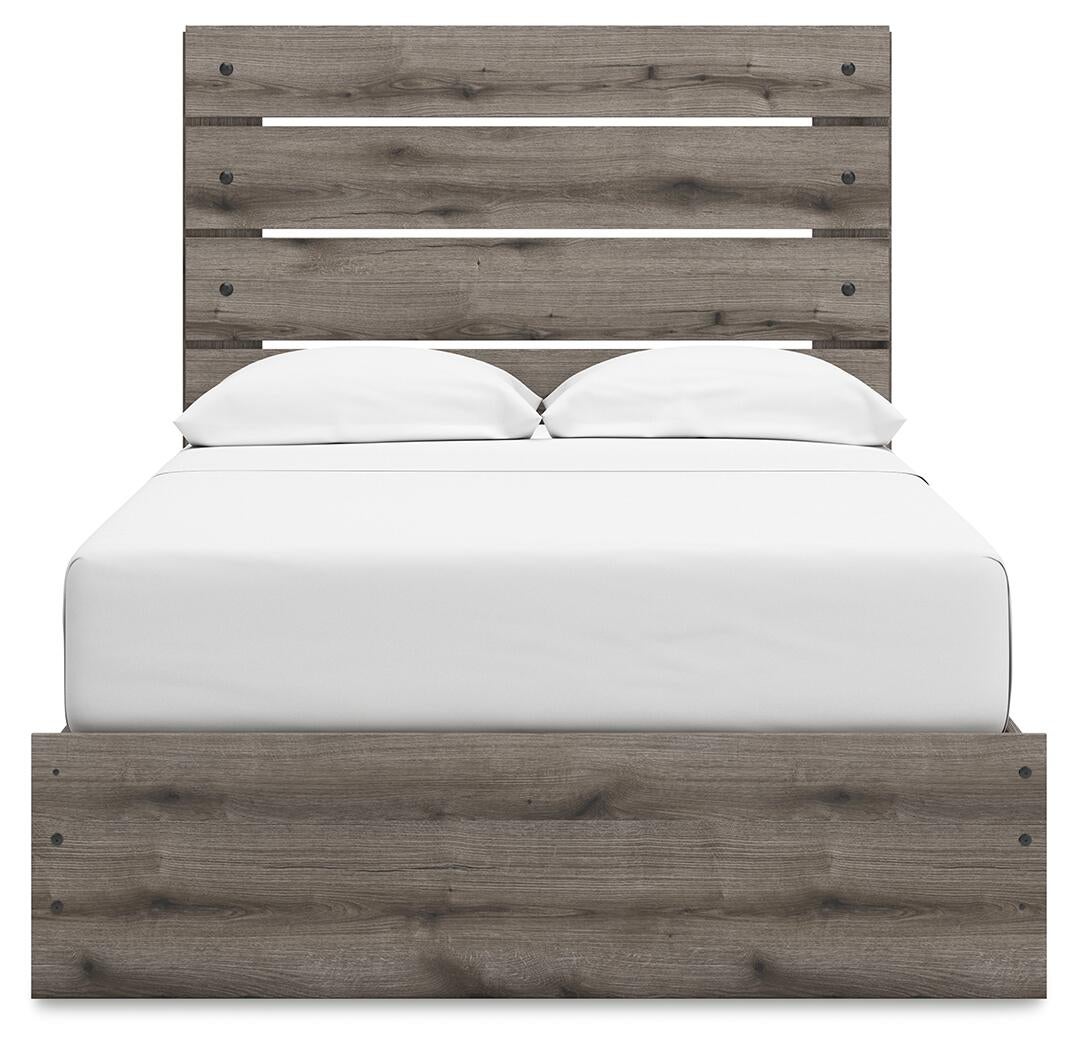 Graystorm  Panel Storage Bed, Dresser, Mirror, Chest And Nightstand