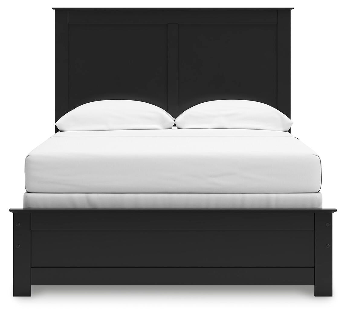 Maribel  Panel Bed, Dresser, Mirror, Chest And Nightstand