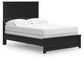 Maribel  Panel Bed, Dresser And Mirror