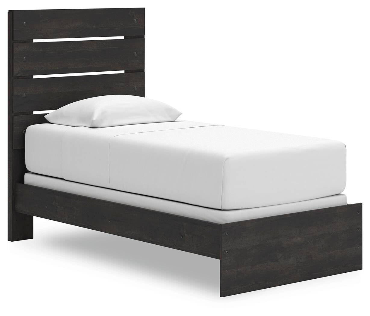 Hollivern  Panel Bed, Dresser, Mirror, Chest And Nightstand