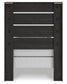 Hollivern  Panel Bed, Dresser, Mirror And Nightstand