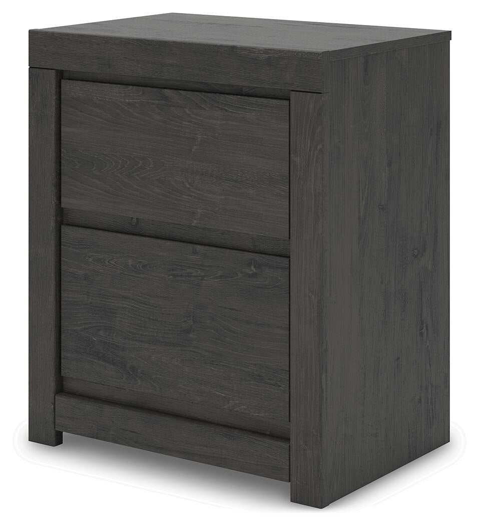 Fraluna  Panel Bed, Dresser, Mirror And Nightstand