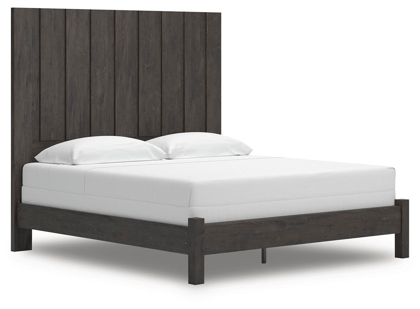 Fraluna  Panel Bed, Dresser, Mirror, Chest And Nightstand