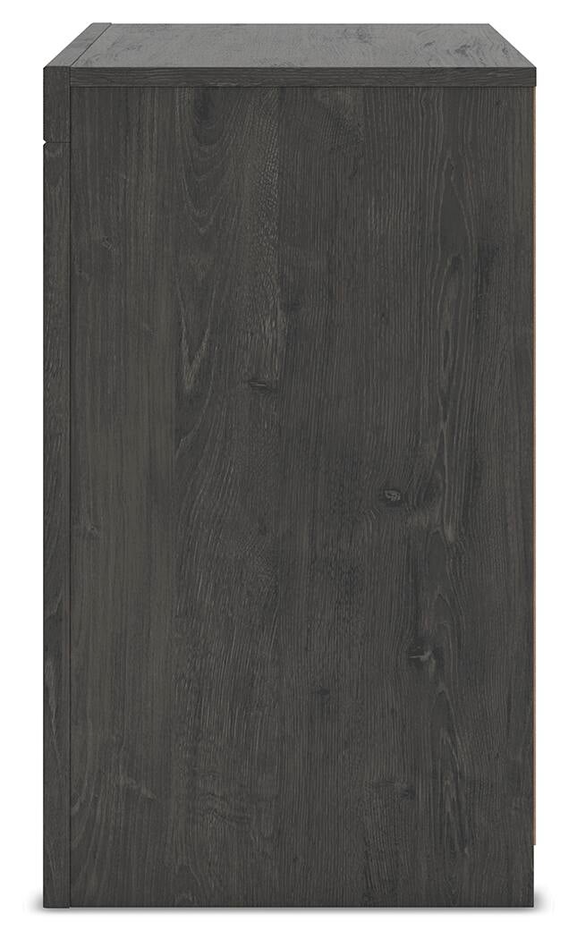 Fraluna  Panel Storage Bed, Dresser, Mirror And Nightstand