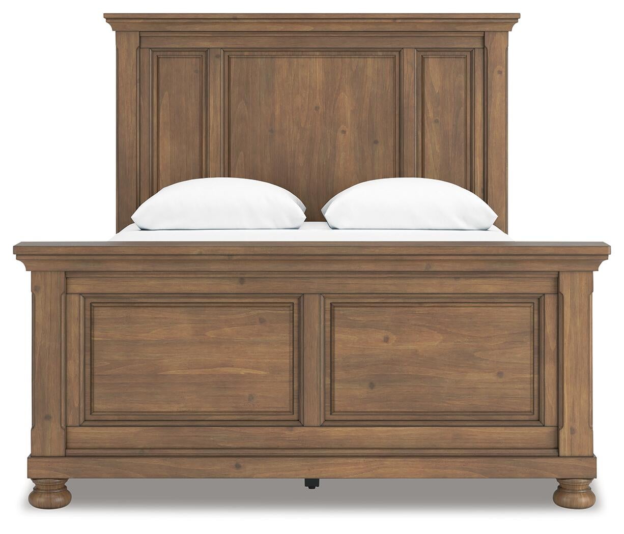 Feddinger  Panel Bed With Mirrored Dresser, Chest And Nightstand