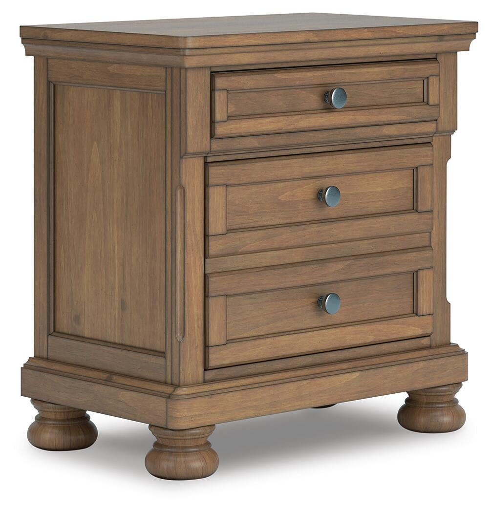 Feddinger California  Storage Sleigh Bed With Mirrored Dresser, Chest And Nightstand