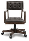 Brecton Home Office Desk With Chair And Storage