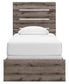 Graystorm  Panel Bed, Dresser, Mirror And Nightstand