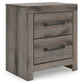 Graystorm  Panel Bed, Dresser, Mirror And Nightstand