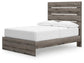 Graystorm  Panel Storage Bed, Dresser And Mirror