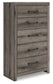 Graystorm  Panel Storage Bed, Dresser, Mirror, Chest And Nightstand