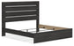 Hollivern  Panel Bed, Dresser And Mirror