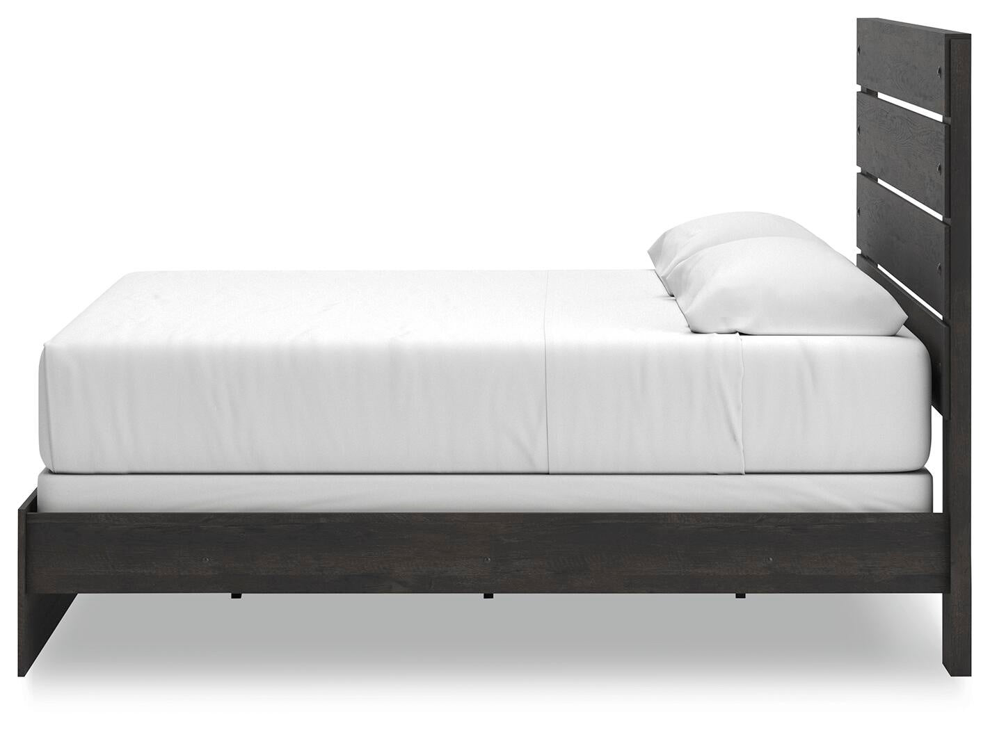 Hollivern  Panel Bed, Dresser And Mirror