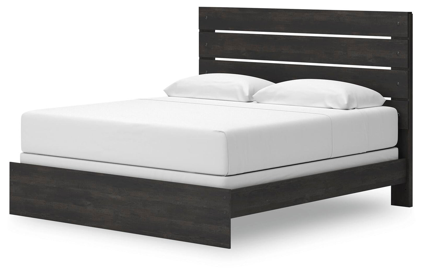 Hollivern  Panel Bed, Dresser, Mirror, Chest And Nightstand