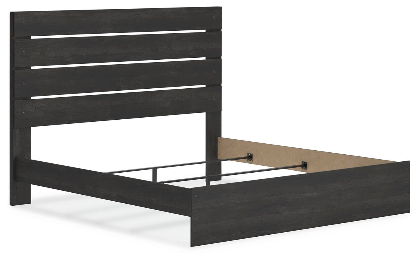 Hollivern  Panel Bed, Dresser, Mirror, Chest And Nightstand