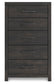 Hollivern  Panel Storage Bed, Dresser, Mirror, Chest And Nightstand