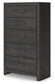 Hollivern  Panel Storage Bed, Dresser, Mirror, Chest And Nightstand