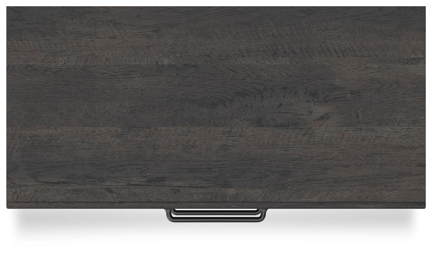 Hollivern  Panel Storage Bed, Dresser, Mirror, Chest And Nightstand