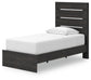 Hollivern  Panel Storage Bed, Dresser, Mirror, Chest And Nightstand