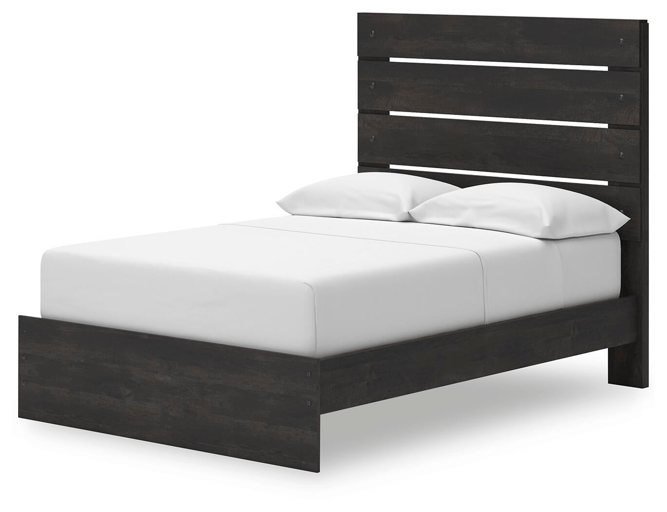Hollivern  Panel Storage Bed, Dresser And Mirror