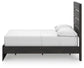 Hollivern  Panel Storage Bed, Dresser And Mirror