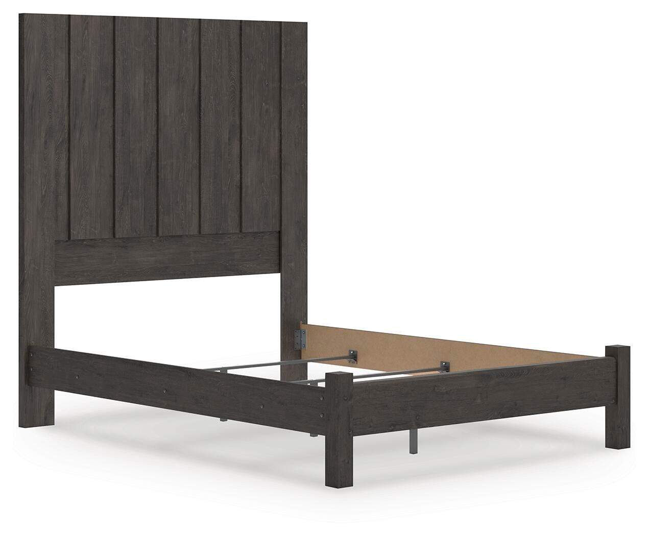 Fraluna  Panel Bed, Dresser, Mirror, Chest And Nightstand