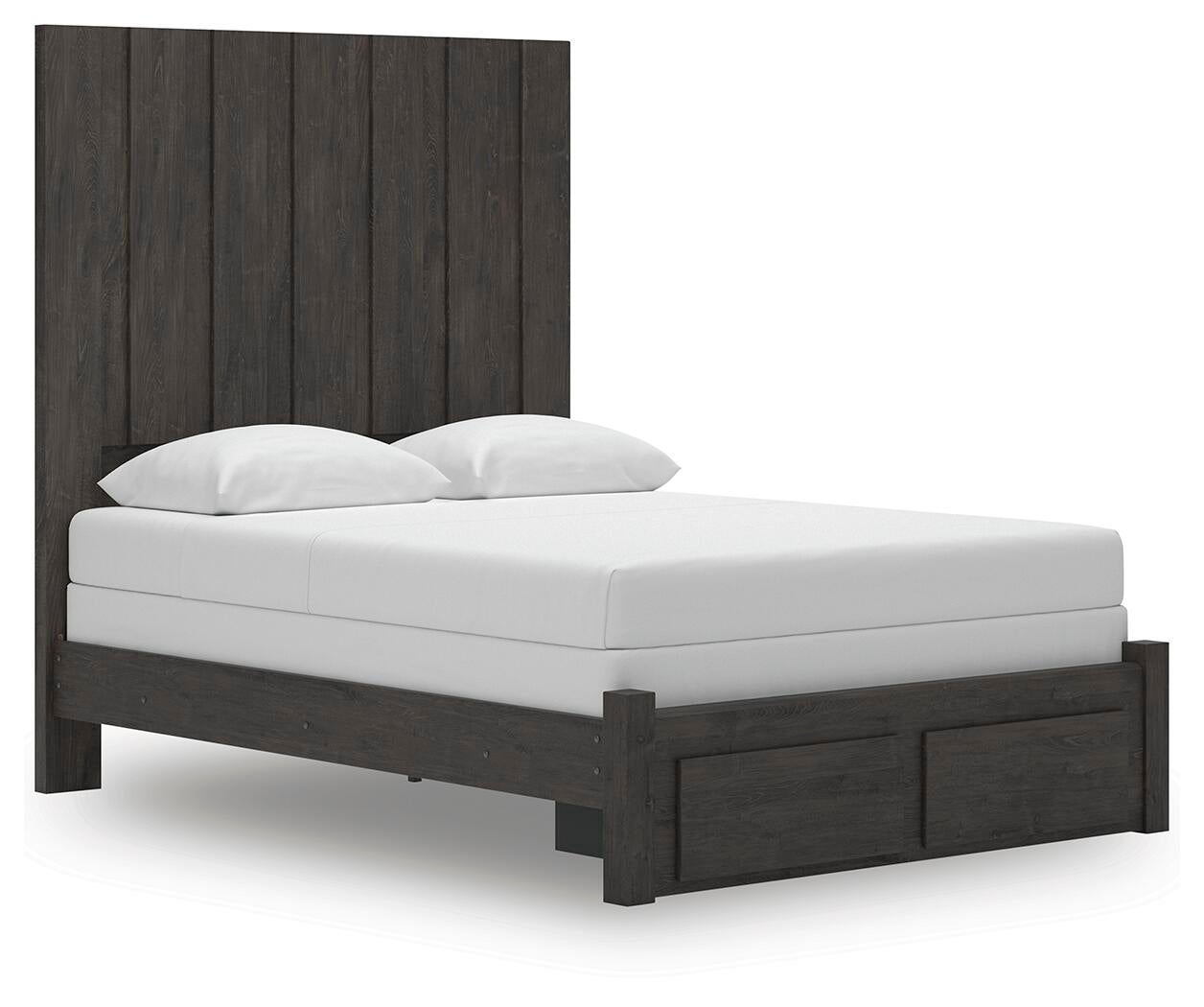 Fraluna  Panel Storage Bed, Dresser, Mirror, Chest And Nightstand