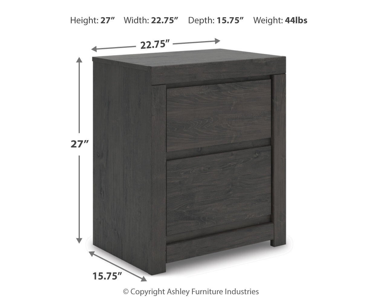 Fraluna  Panel Storage Bed, Dresser, Mirror And Nightstand