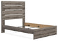 Graystorm  Panel Bed, Dresser, Mirror, Chest And Nightstand