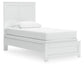 Bostwick Shoals  Panel Bed, Dresser And Mirror