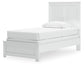 Bostwick Shoals  Panel Bed, Dresser, Mirror And Nightstand