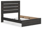 Hollivern  Panel Bed, Dresser, Mirror, Chest And Nightstand