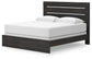 Hollivern  Panel Bed, Dresser, Mirror And Nightstand