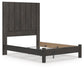 Fraluna  Panel Bed, Dresser And Mirror