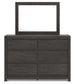 Fraluna  Panel Storage Bed, Dresser, Mirror, Chest And Nightstand