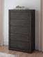 Fraluna  Panel Storage Bed, Dresser, Mirror, Chest And Nightstand