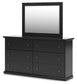 Maribel  Panel Bed, Dresser, Mirror, Chest And Nightstand