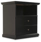 Maribel  Panel Bed, Dresser, Mirror And Nightstand