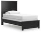 Maribel  Panel Bed, Dresser And Mirror