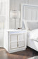 Chalanna  Upholstered Storage Bed, Dresser, Mirror And Nightstand